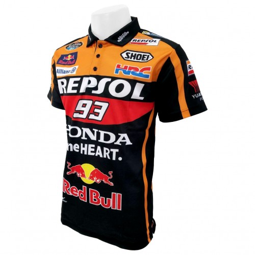 POLO REPSOL HONDA TEAM MARC MARQUEZ 93 MOTO GP